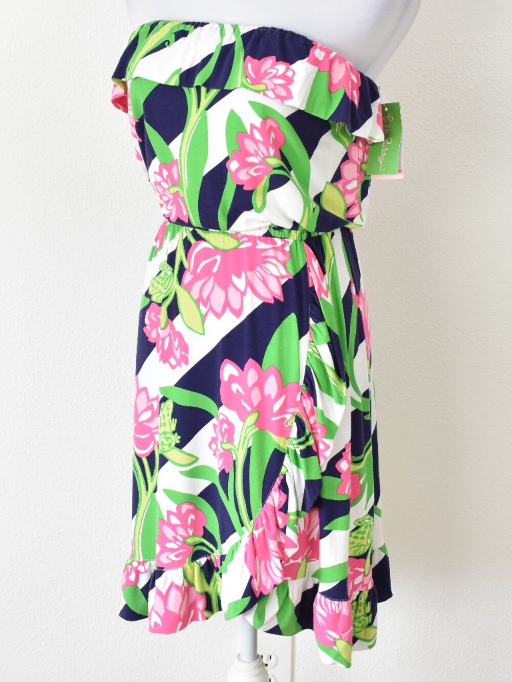 Lilly Pulitzer Jumping The Line Flor Dress NEW - M - Picture 5 of 11